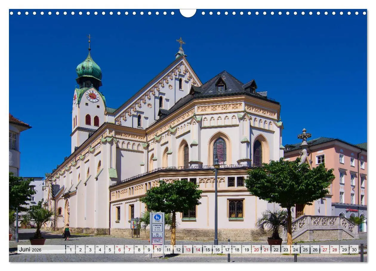 Bild: 9783457940846 | Eine Perle Oberbayerns - Rosenheim (Wandkalender 2026 DIN A3 quer),...