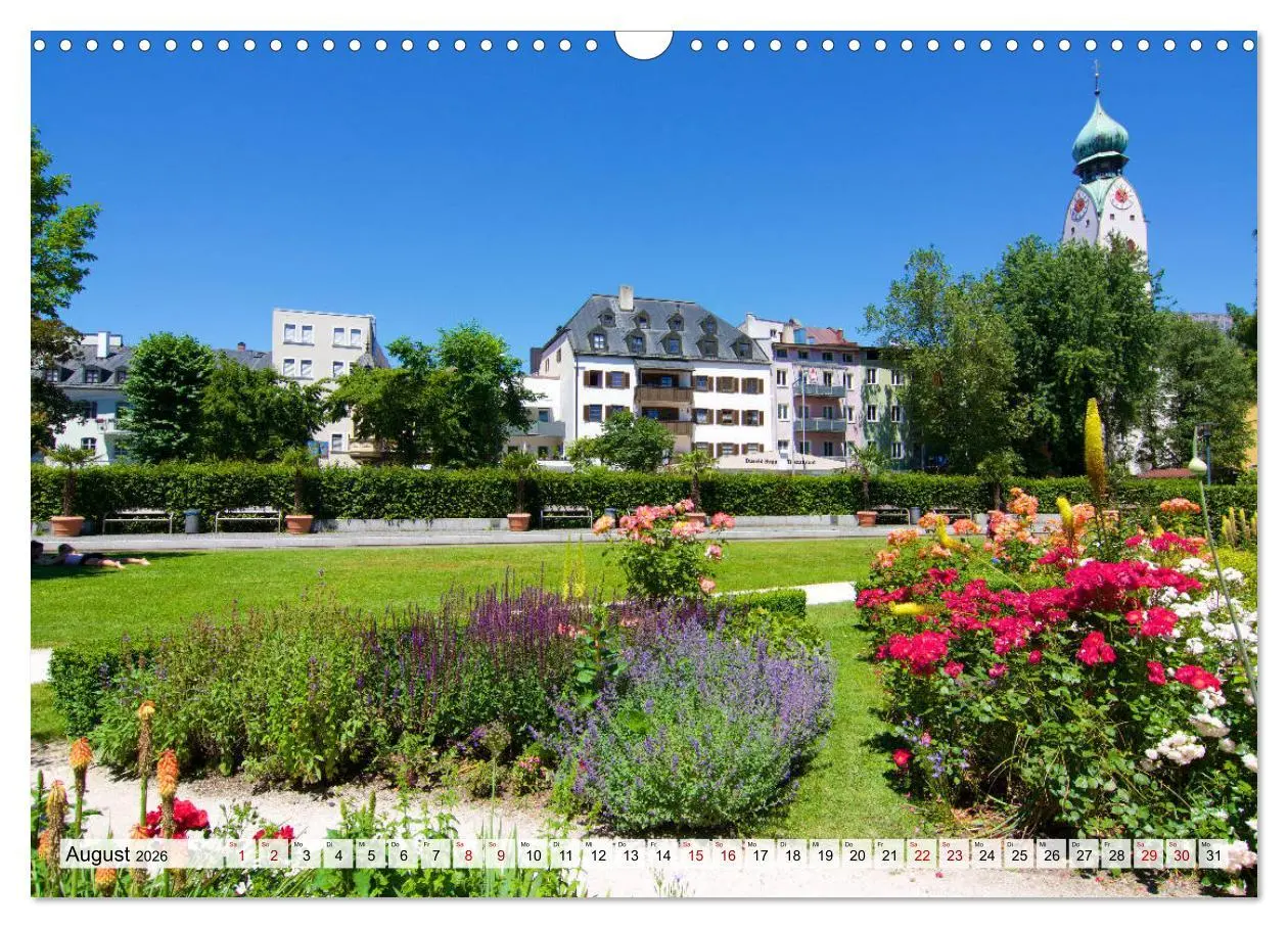Bild: 9783457940846 | Eine Perle Oberbayerns - Rosenheim (Wandkalender 2026 DIN A3 quer),...
