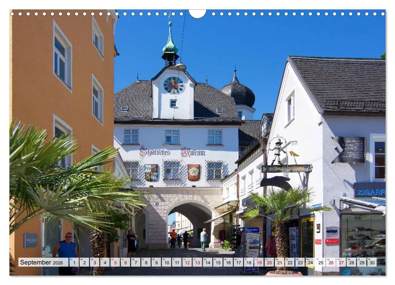 Bild: 9783457940846 | Eine Perle Oberbayerns - Rosenheim (Wandkalender 2026 DIN A3 quer),...