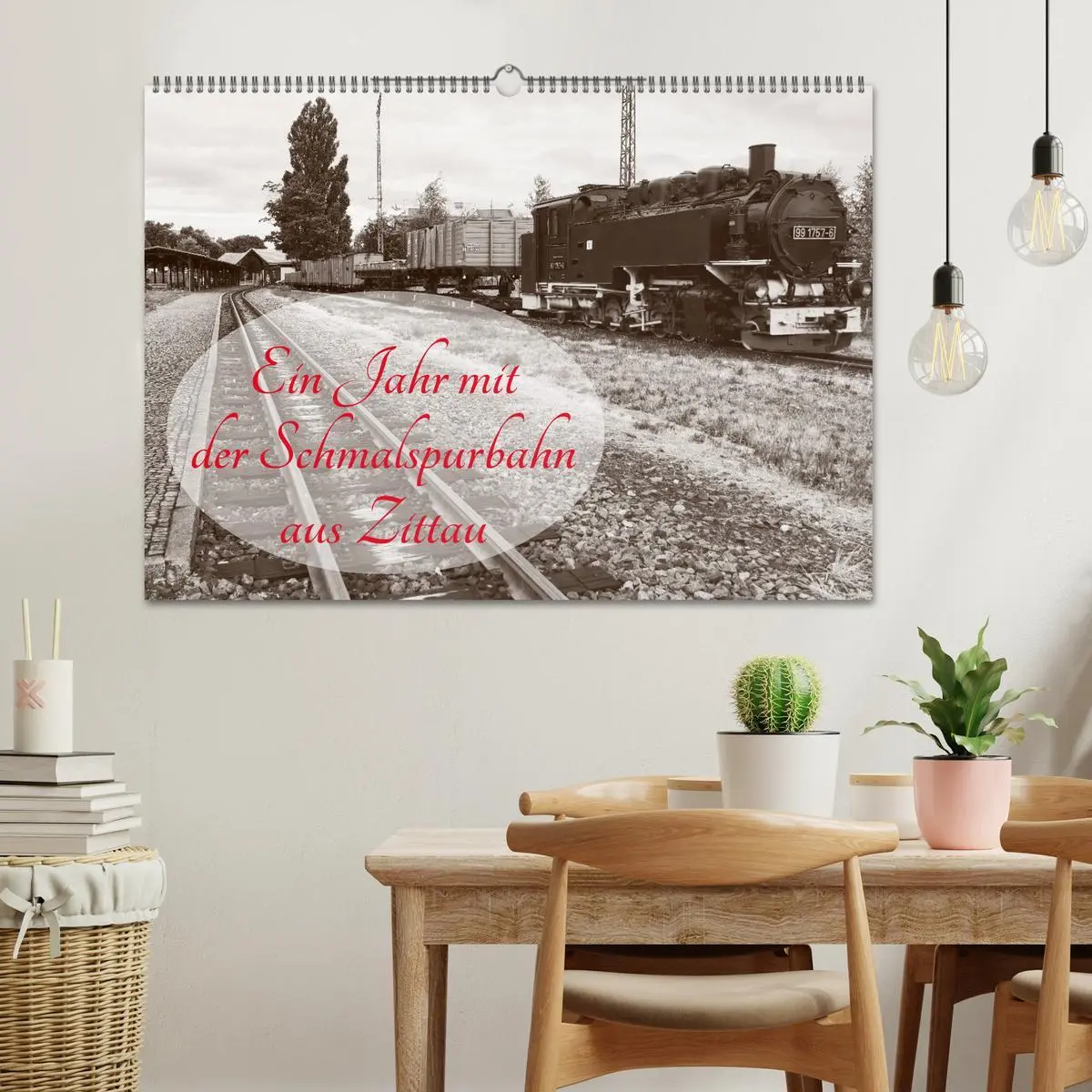 Bild: 9783516030846 | Ein Jahr mit der Schmalspurbahn aus Zittau (Wandkalender 2026 DIN...