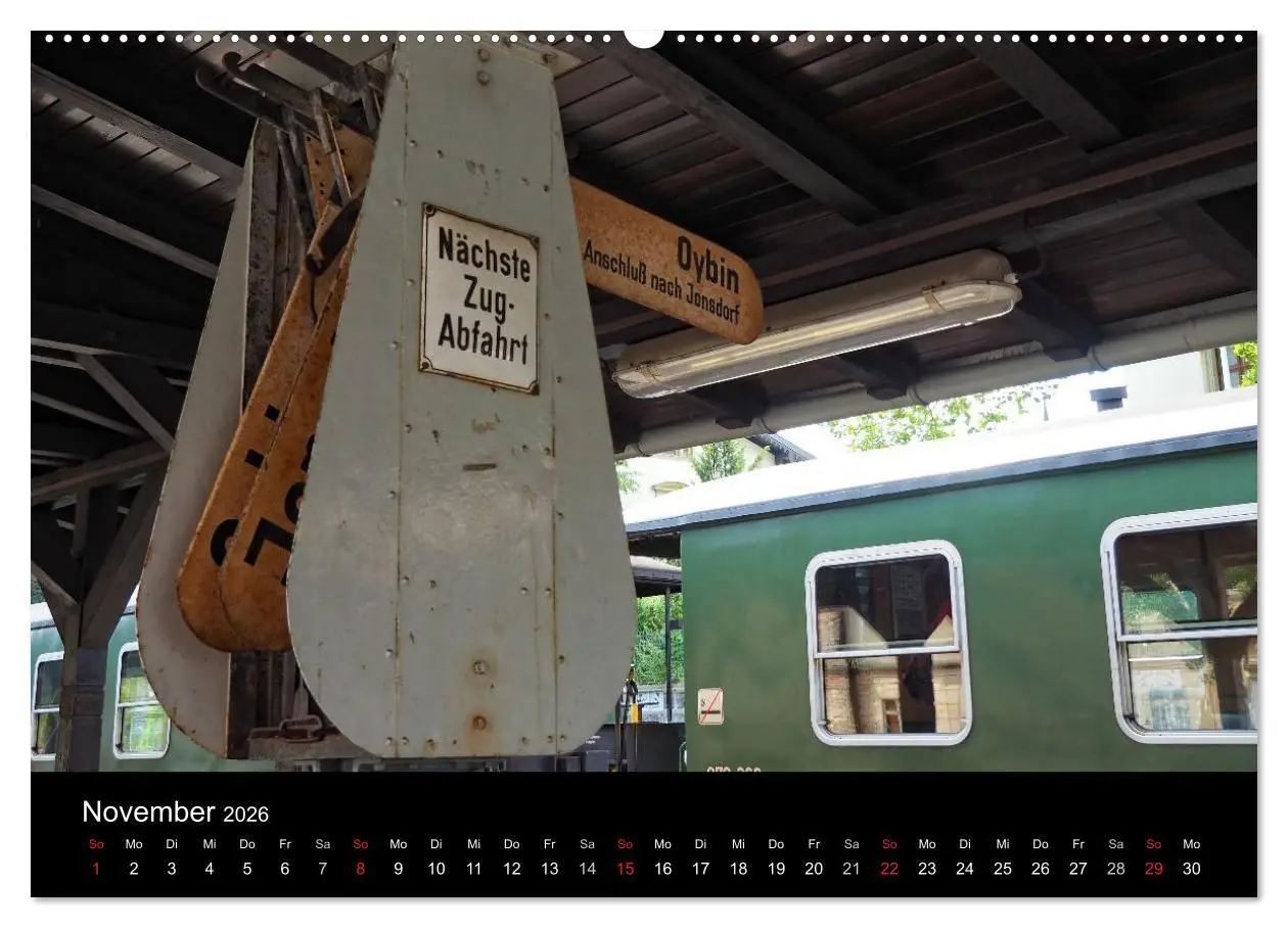 Bild: 9783516030846 | Ein Jahr mit der Schmalspurbahn aus Zittau (Wandkalender 2026 DIN...
