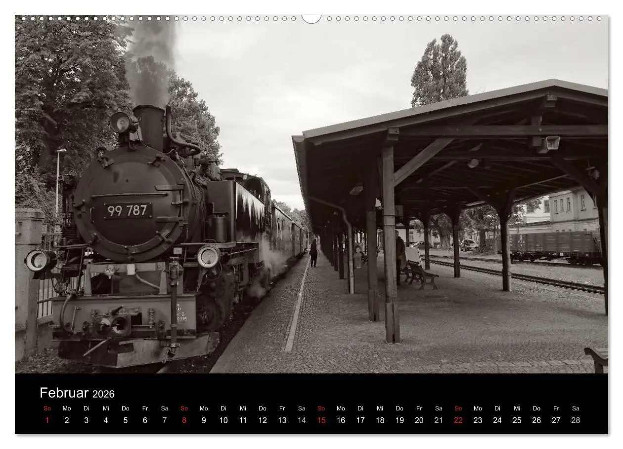 Bild: 9783516030846 | Ein Jahr mit der Schmalspurbahn aus Zittau (Wandkalender 2026 DIN...