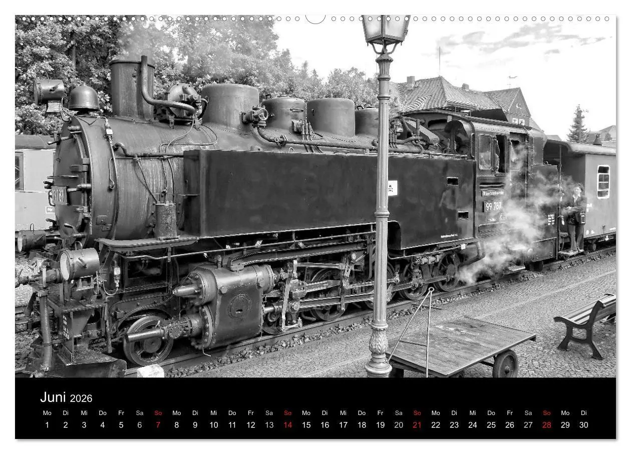 Bild: 9783516030846 | Ein Jahr mit der Schmalspurbahn aus Zittau (Wandkalender 2026 DIN...