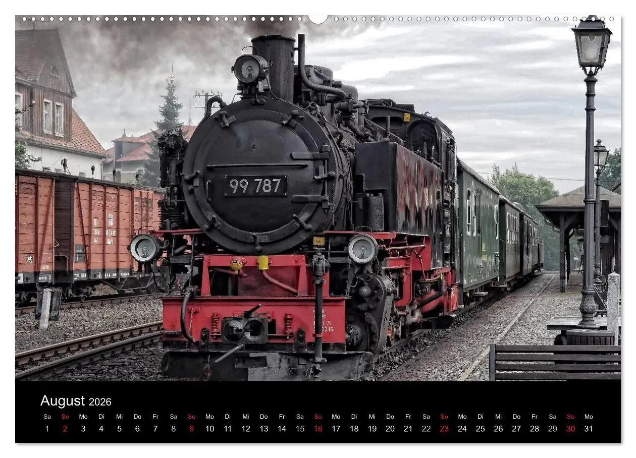Bild: 9783516030846 | Ein Jahr mit der Schmalspurbahn aus Zittau (Wandkalender 2026 DIN...