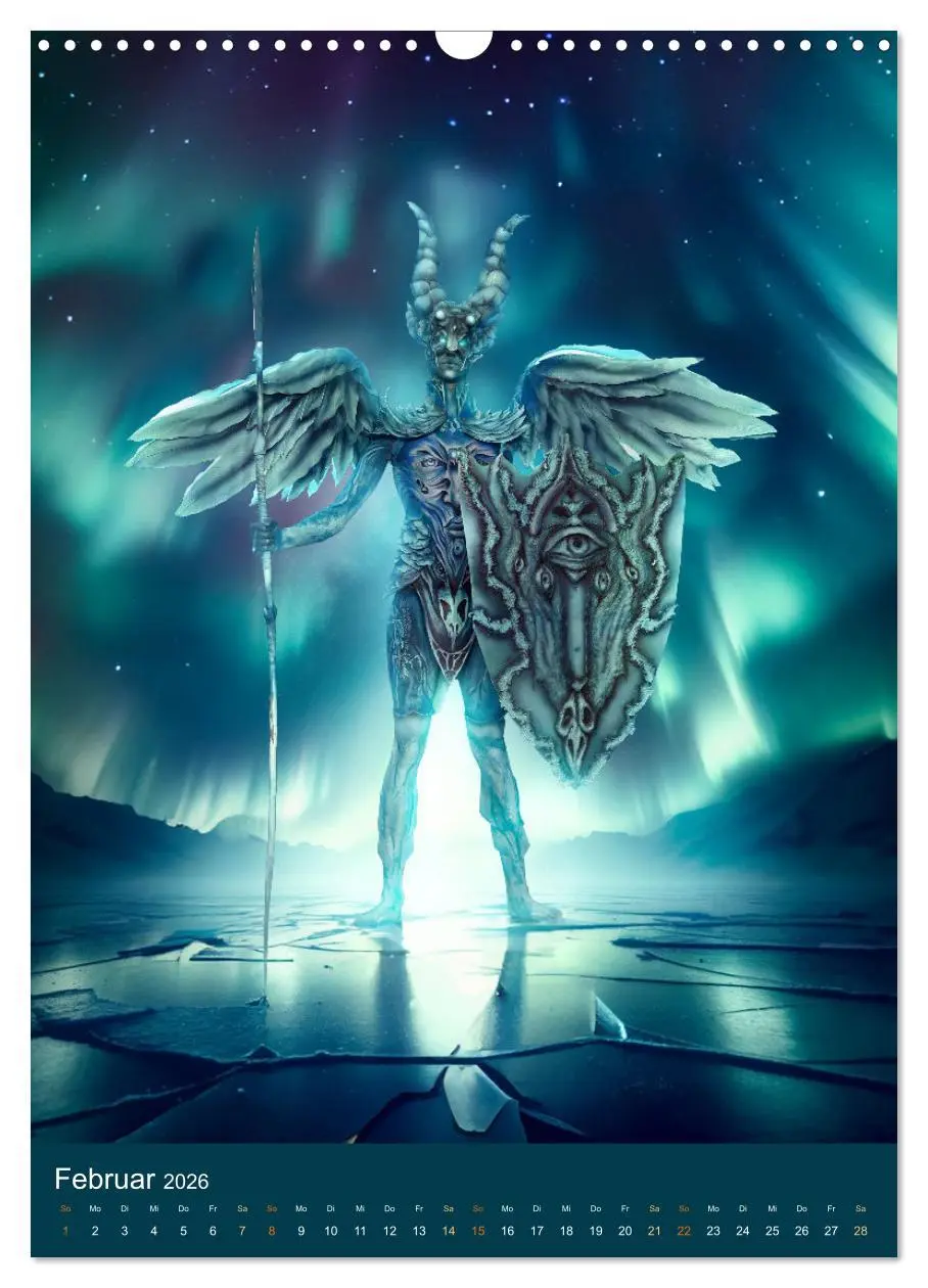 Bild: 9783516270846 | Bodypainting Adventures (Wandkalender 2026 DIN A3 hoch), CALVENDO...