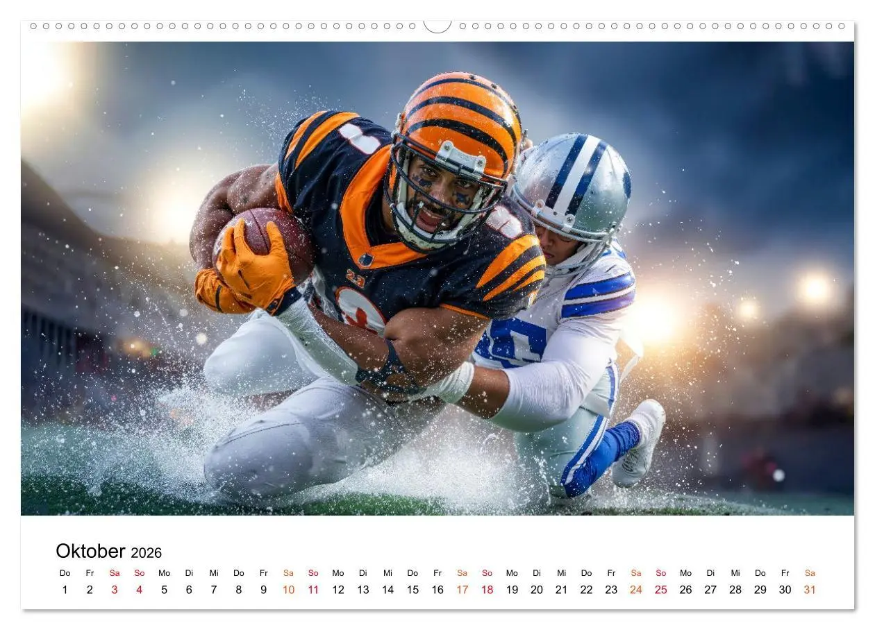 Bild: 9783516650846 | American Football - Touchdown durchs Jahr (hochwertiger Premium...