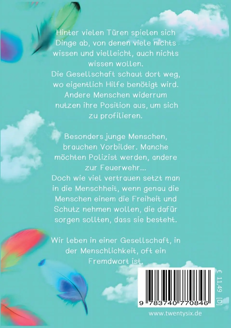 Rückseite: 9783740770846 | Und morgen ist ein neuer Tag... | Line Porschen | Taschenbuch | 370 S.