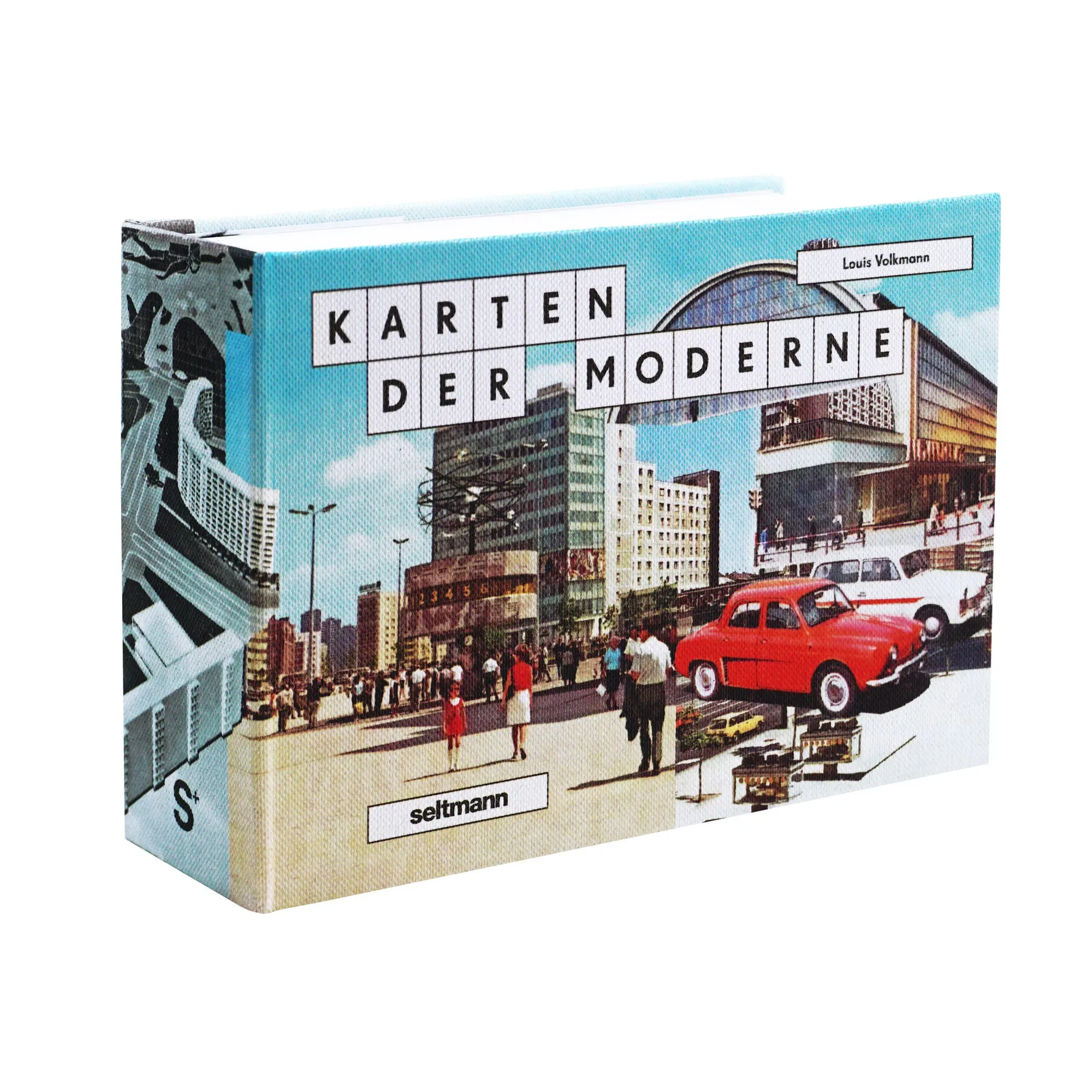 Cover: 9783949070846 | Karten der Moderne | 100 Ansichtskarten aus der DDR | Louis Volkmann