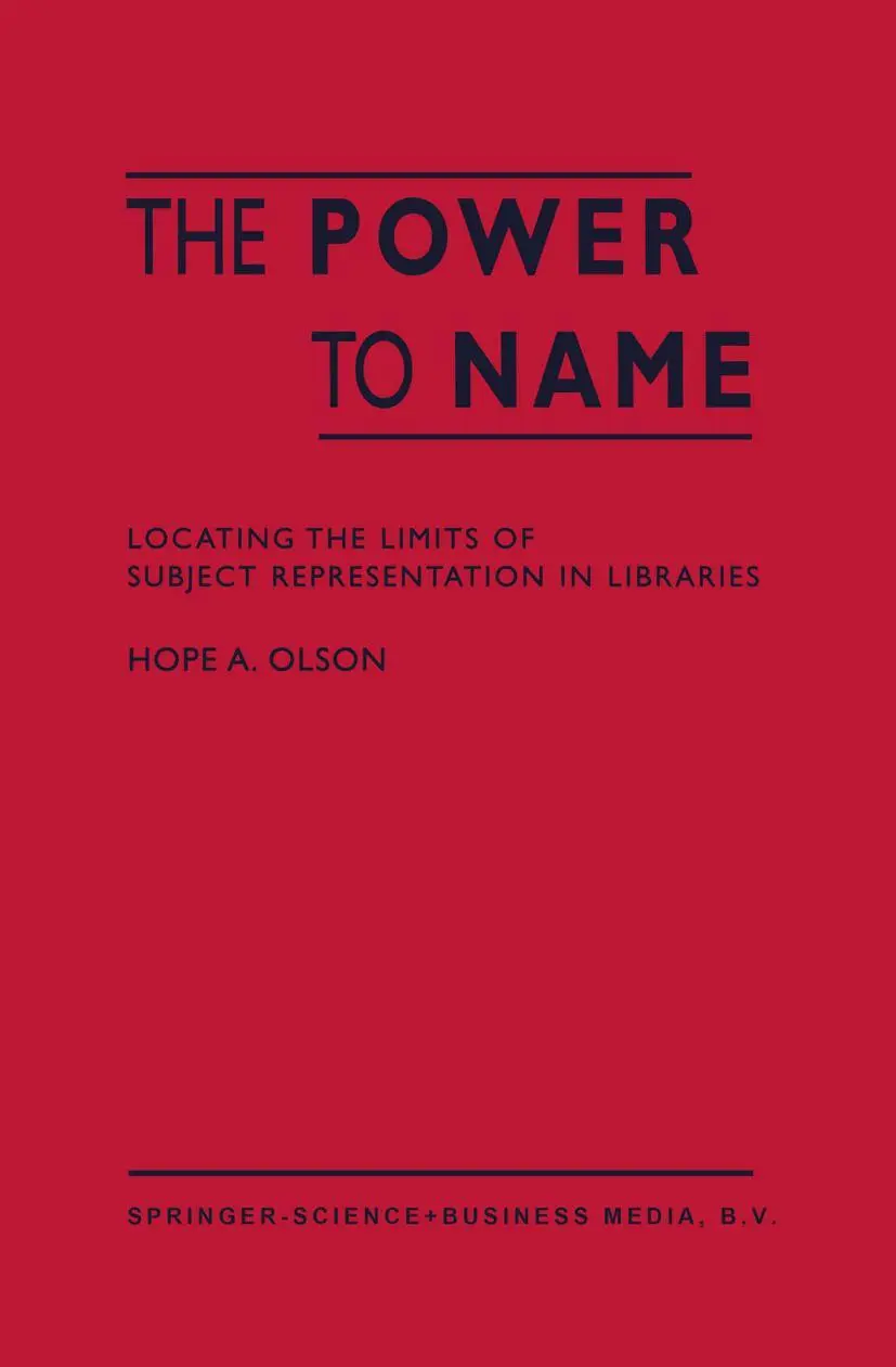 Cover: 9789048160846 | The Power to Name | H. A. Olson | Taschenbuch | x | Englisch | 2011