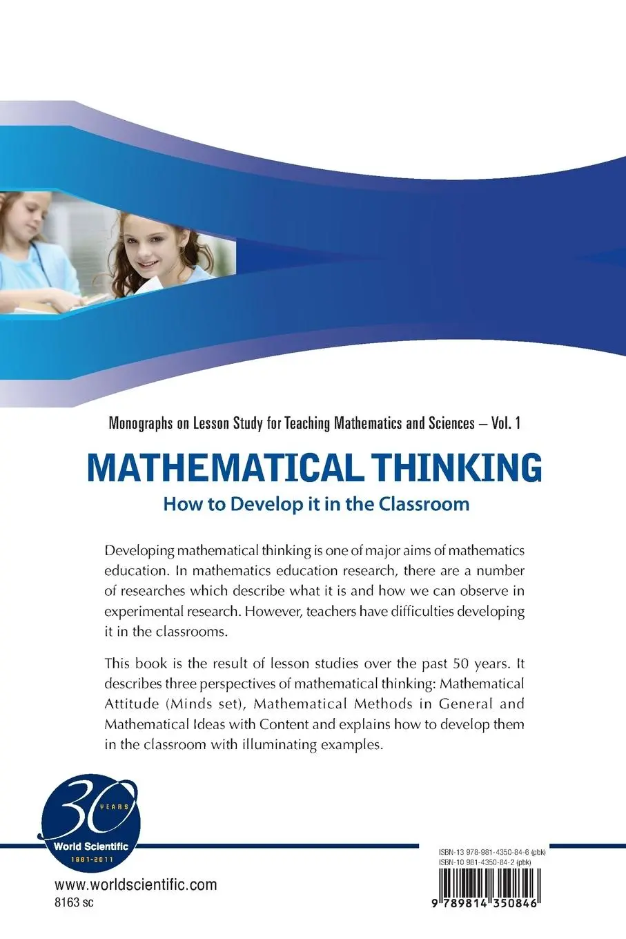 Rückseite: 9789814350846 | MATHEMATICAL THINKING | Isoda Masami | Taschenbuch | Englisch | 2012