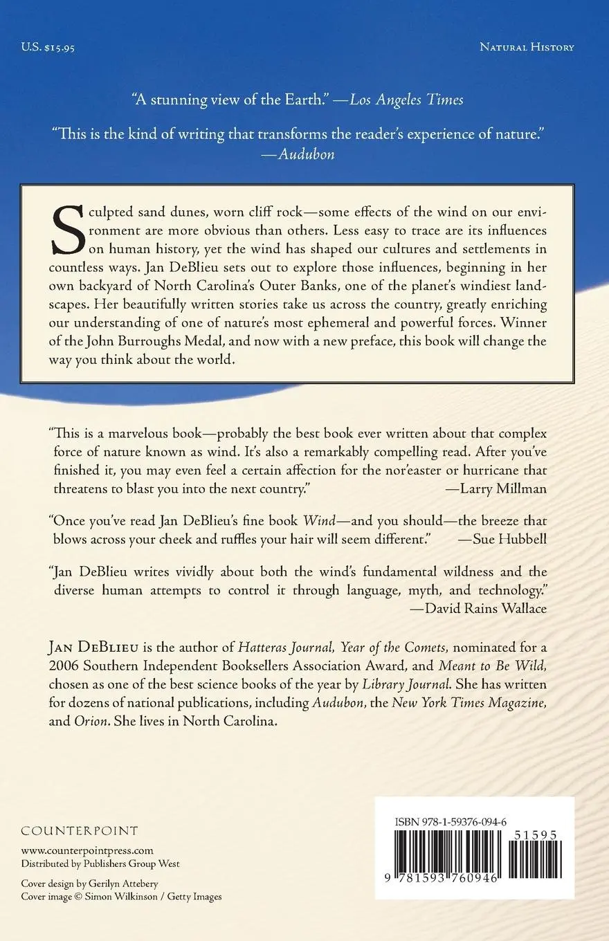 Rückseite: 9781593760946 | Wind | How the Flow of Air Has Shaped Life, Myth, and the Land | Buch