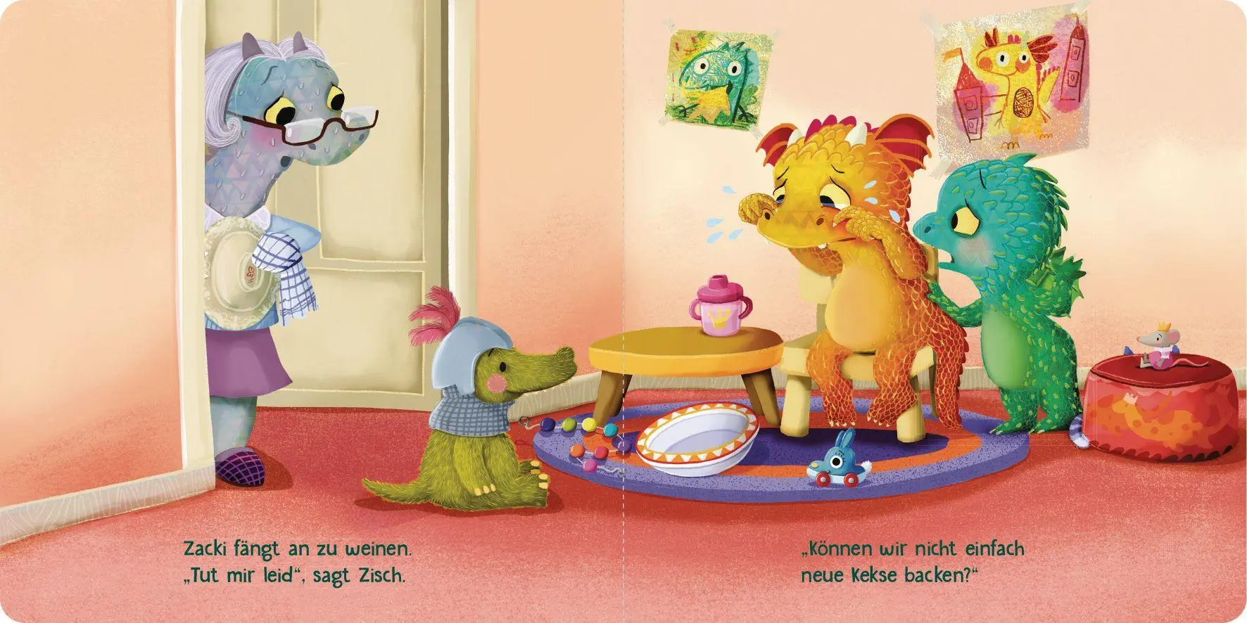 Bild: 9783328300946 | Kleiner Drache, nicht streiten! | Katja Richert | Buch | 16 S. | 2022