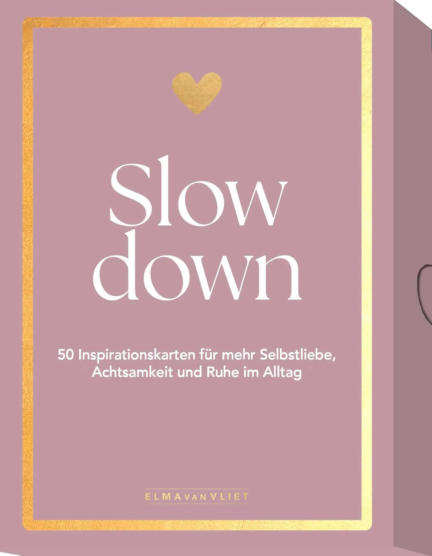 Cover: 9783426000946 | Slow down | Elma Van Vliet | Taschenbuch | Schachtel | 50 S. | Deutsch