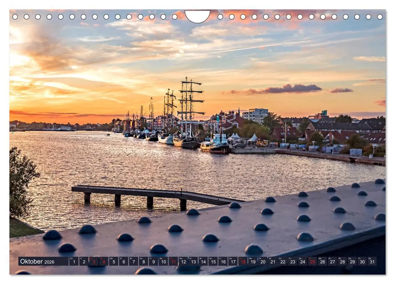 Bild: 9783457930946 | Wilhelmshaven, maritime Bilderreise (Wandkalender 2026 DIN A4...