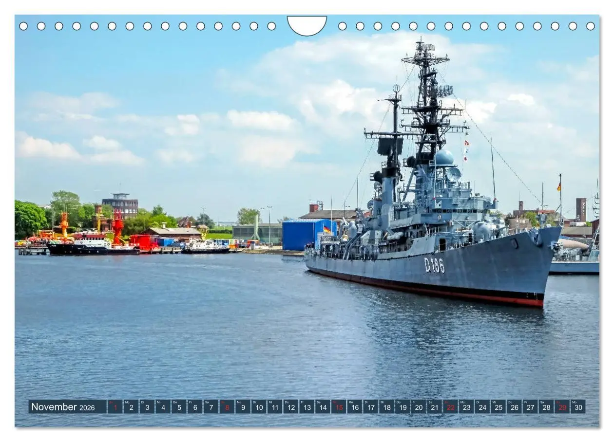 Bild: 9783457930946 | Wilhelmshaven, maritime Bilderreise (Wandkalender 2026 DIN A4...