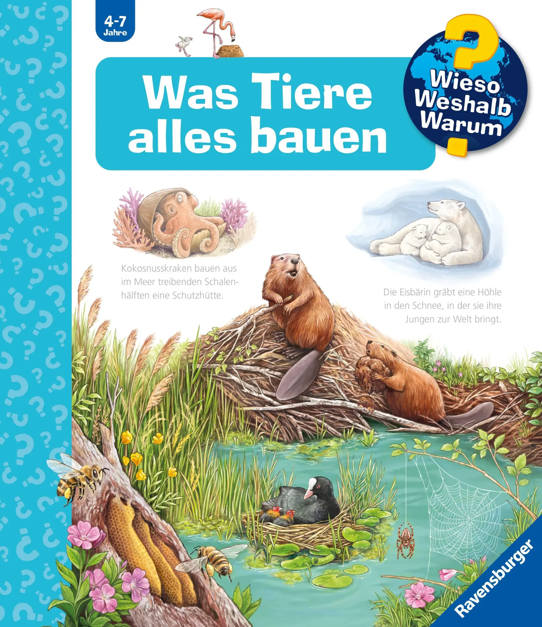 Cover: 9783473600946 | Wieso? Weshalb? Warum? Band 66 - Was Tiere alles bauen | Gernhäuser
