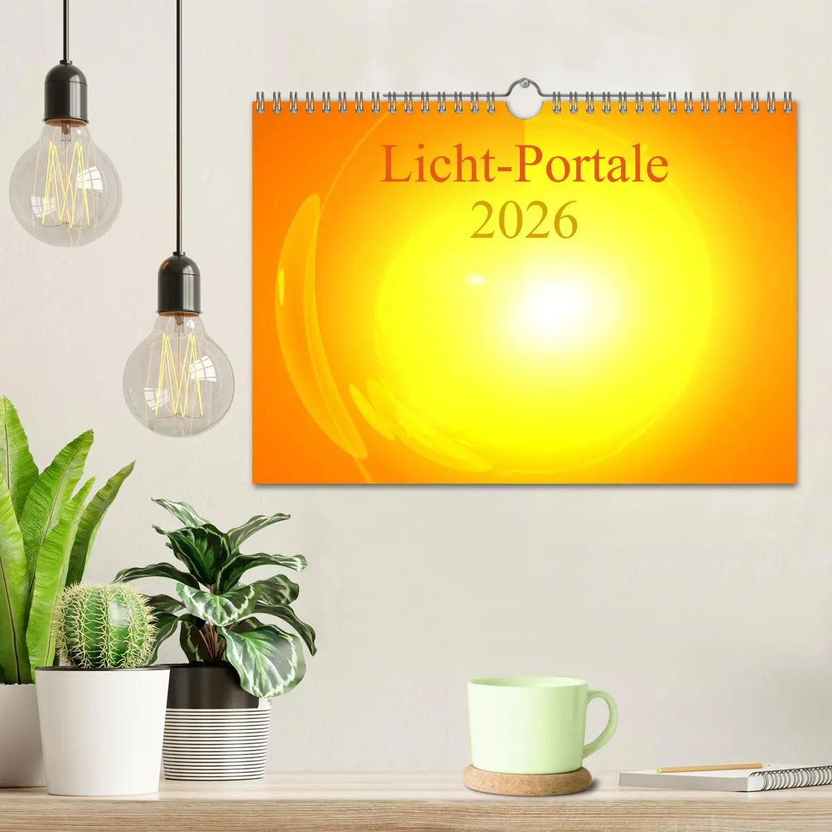 Bild: 9783516190946 | Licht-Portale 2026 (Wandkalender 2026 DIN A4 quer), CALVENDO...