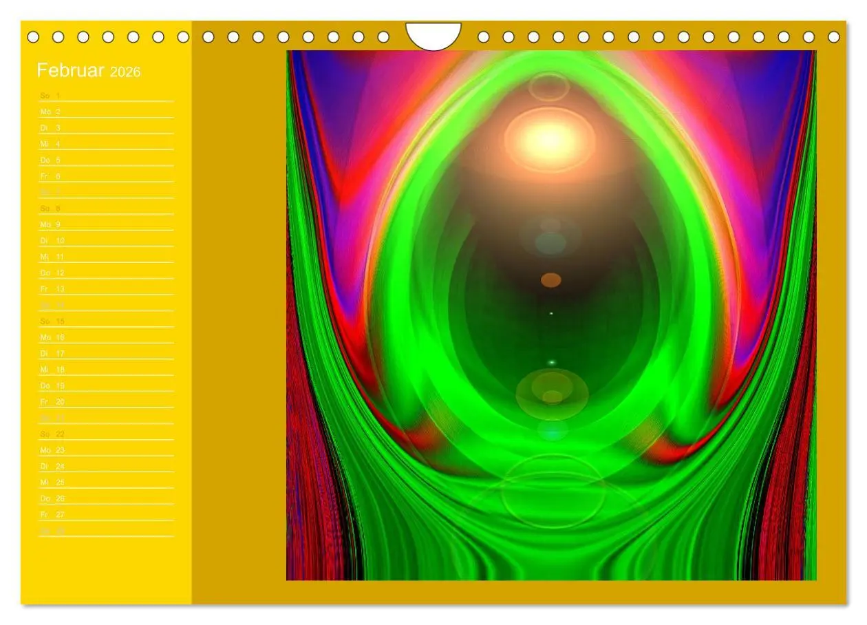 Bild: 9783516190946 | Licht-Portale 2026 (Wandkalender 2026 DIN A4 quer), CALVENDO...