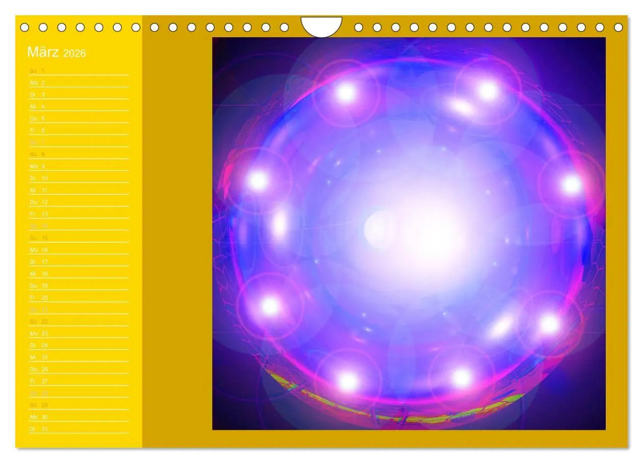 Bild: 9783516190946 | Licht-Portale 2026 (Wandkalender 2026 DIN A4 quer), CALVENDO...