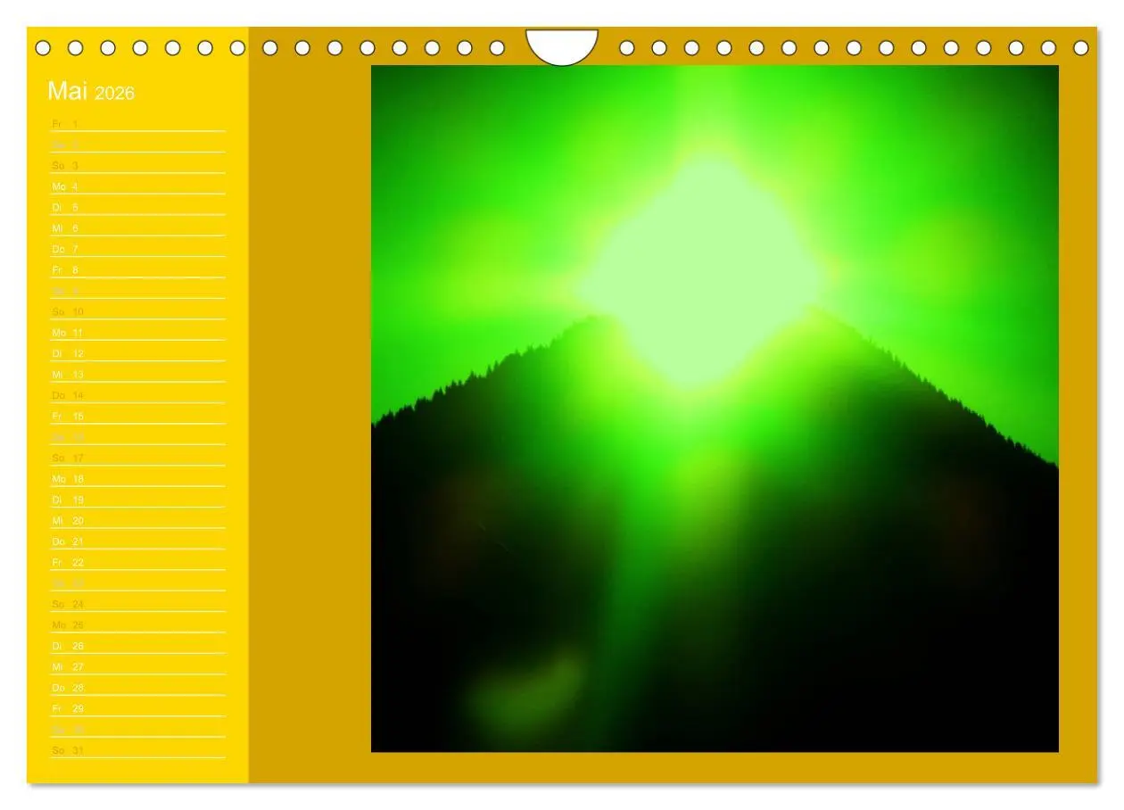 Bild: 9783516190946 | Licht-Portale 2026 (Wandkalender 2026 DIN A4 quer), CALVENDO...