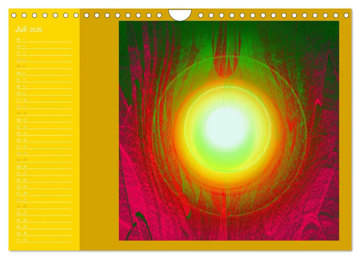 Bild: 9783516190946 | Licht-Portale 2026 (Wandkalender 2026 DIN A4 quer), CALVENDO...