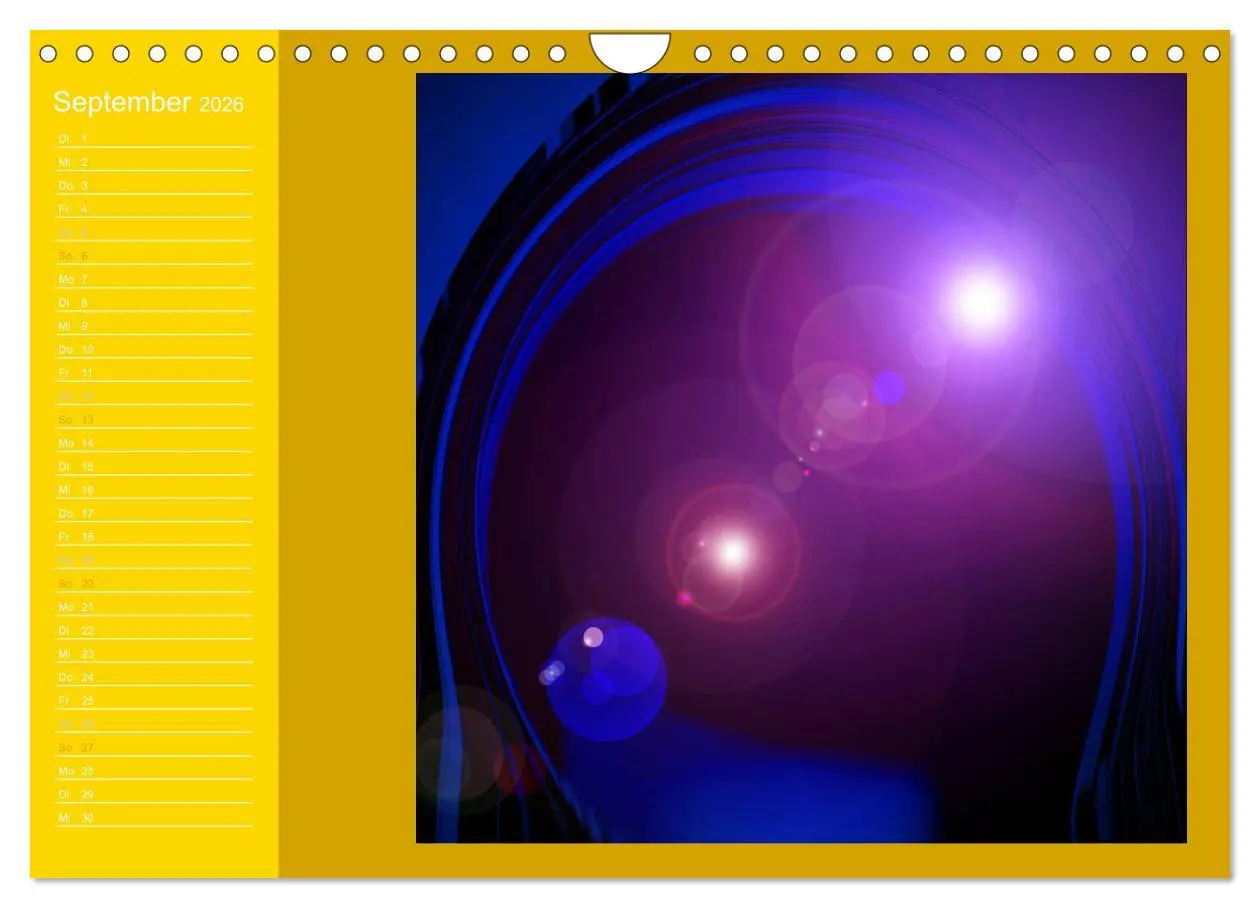 Bild: 9783516190946 | Licht-Portale 2026 (Wandkalender 2026 DIN A4 quer), CALVENDO...