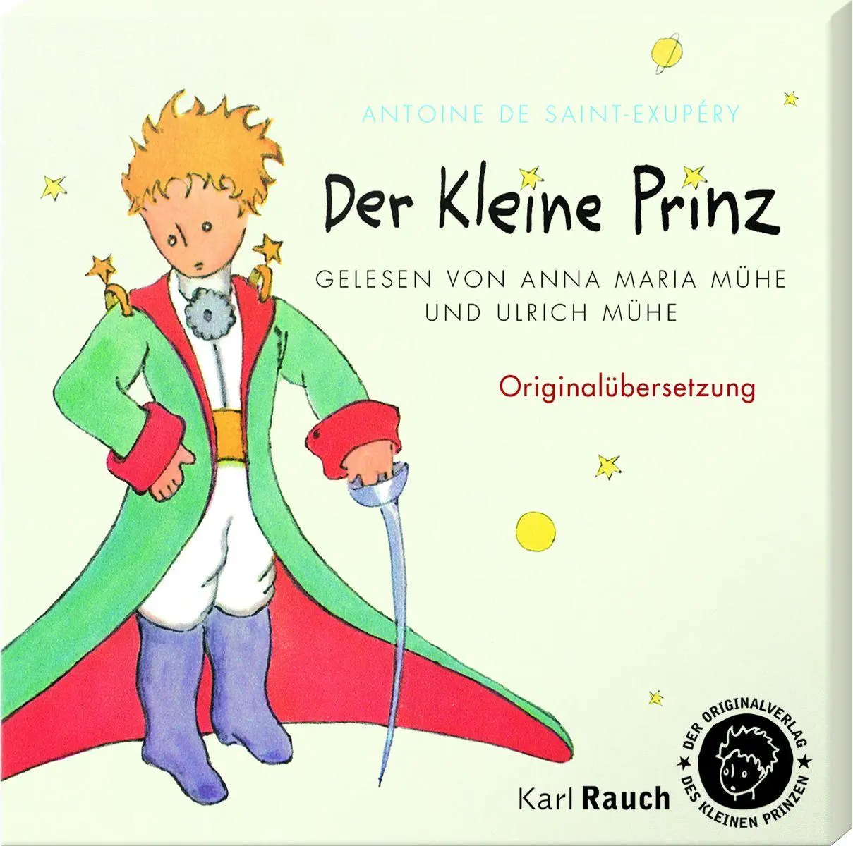 Cover: 9783792000946 | Der Kleine Prinz. 2 CDs | Antoine de Saint-Exupéry | Audio-CD | 2015
