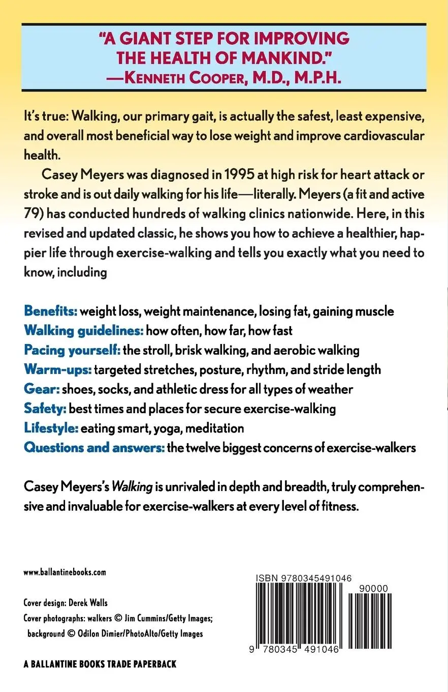 Rückseite: 9780345491046 | Walking | A Complete Guide to the Complete Exercise | Casey Meyers