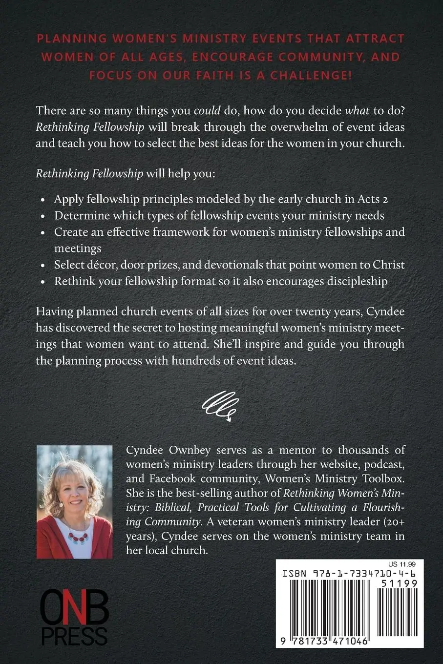 Rückseite: 9781733471046 | Rethinking Fellowship | Cyndee Ownbey | Taschenbuch | Englisch | 2023
