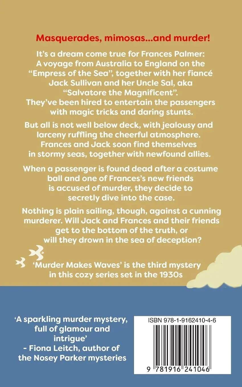 Rückseite: 9781916241046 | Murder Makes Waves | Carmen Radtke | Taschenbuch | Englisch | 2020