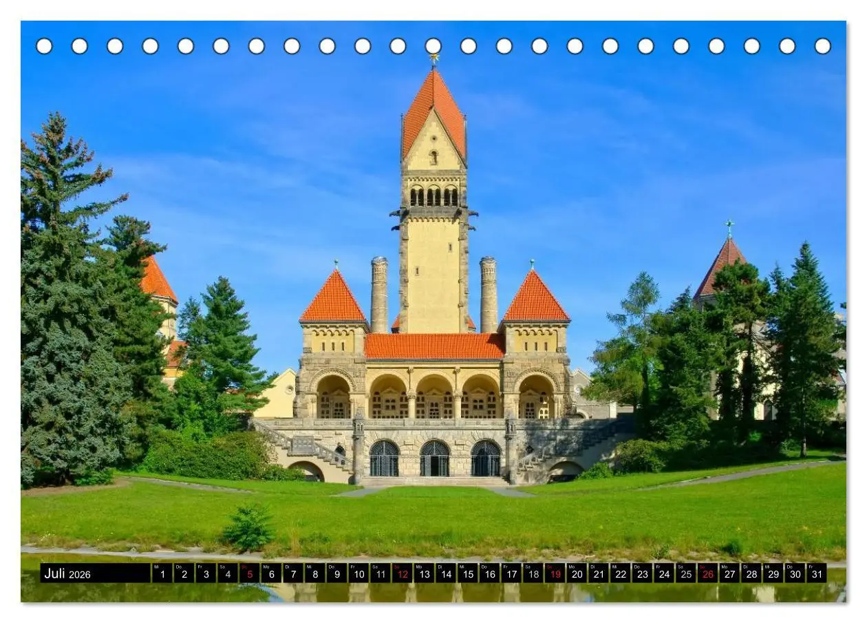 Bild: 9783516081046 | Reise durch Leipzig (Tischkalender 2026 DIN A5 quer), CALVENDO...