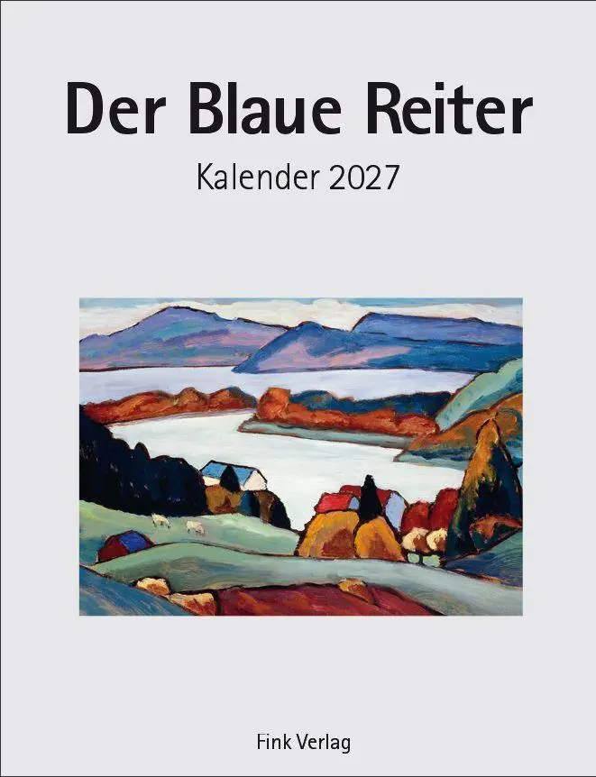 Cover: 9783771721046 | Der Blaue Reiter 2027 | Kunst-Einsteckkalender | Gabriele Münter