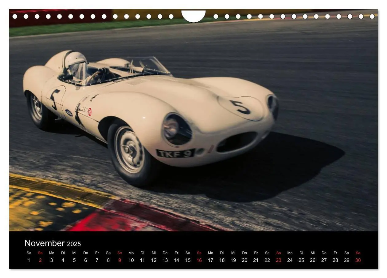Bild: 9783435651146 | Vintage Racing, historischer Motorsport (Wandkalender 2025 DIN A4...