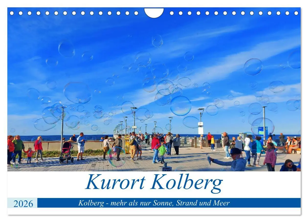 Cover: 9783457671146 | Kurort Kolberg (Wandkalender 2026 DIN A4 quer), CALVENDO...
