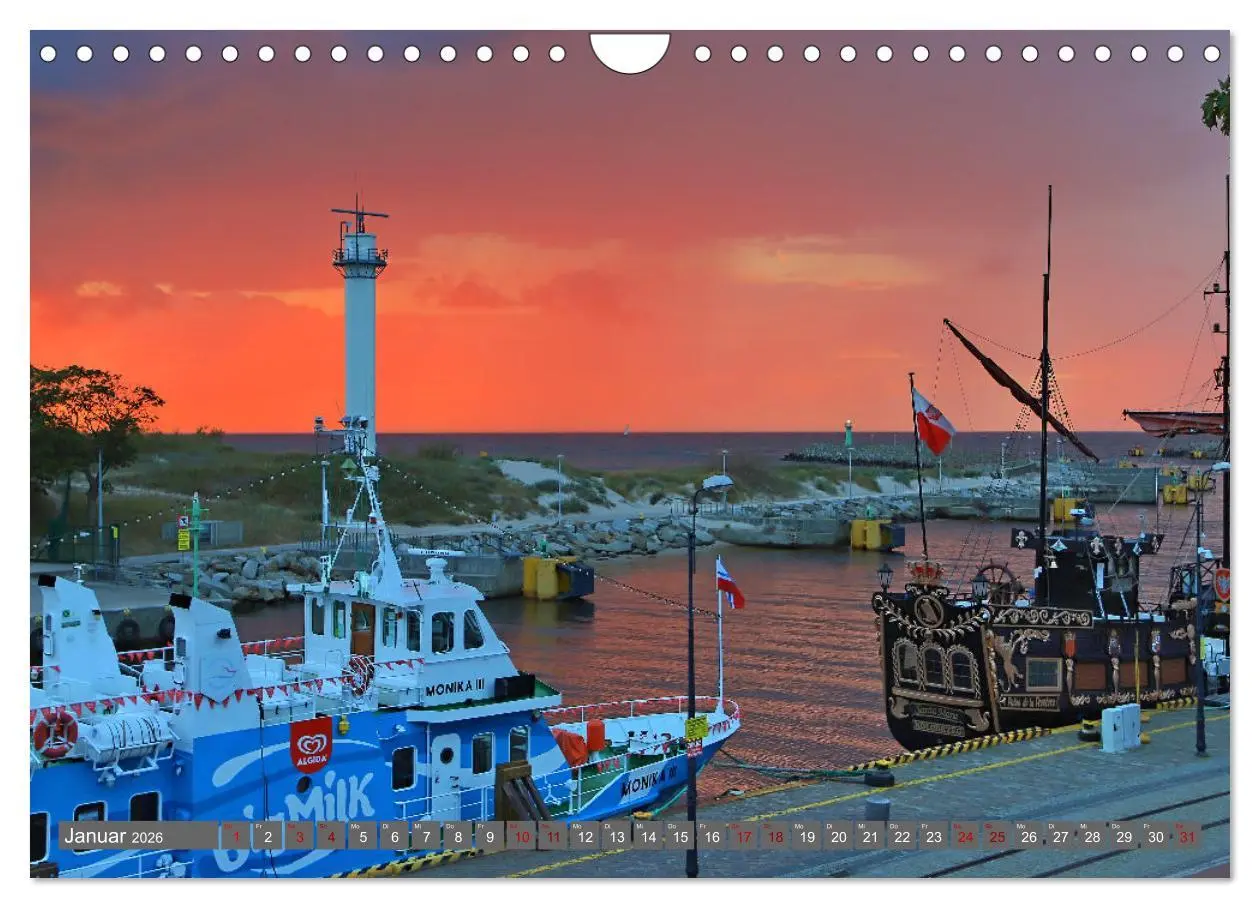 Bild: 9783457671146 | Kurort Kolberg (Wandkalender 2026 DIN A4 quer), CALVENDO...