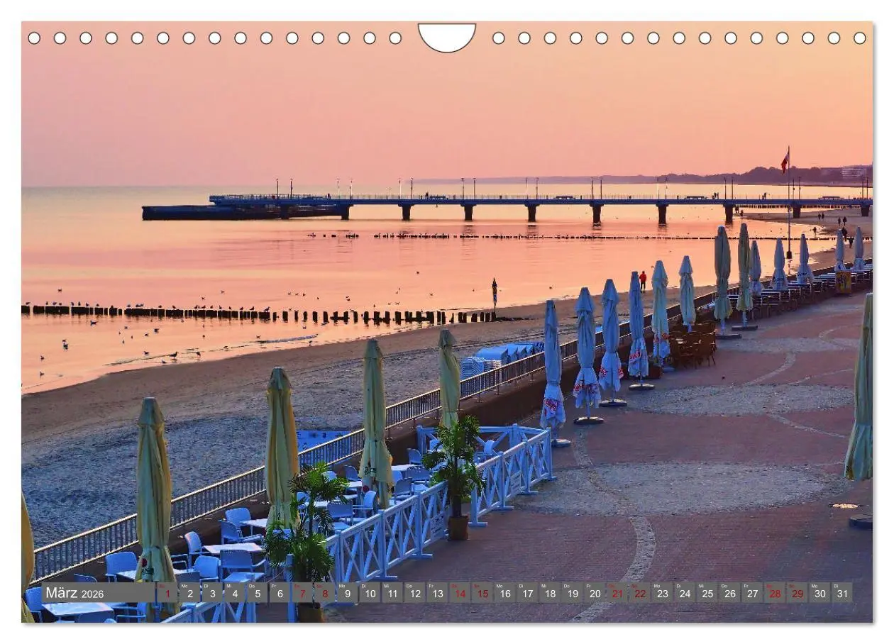 Bild: 9783457671146 | Kurort Kolberg (Wandkalender 2026 DIN A4 quer), CALVENDO...