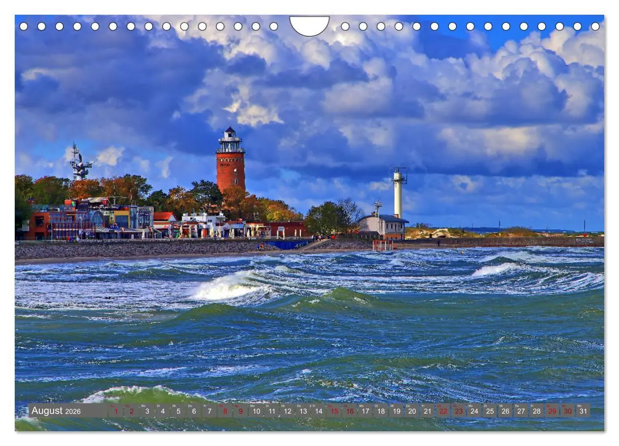 Bild: 9783457671146 | Kurort Kolberg (Wandkalender 2026 DIN A4 quer), CALVENDO...