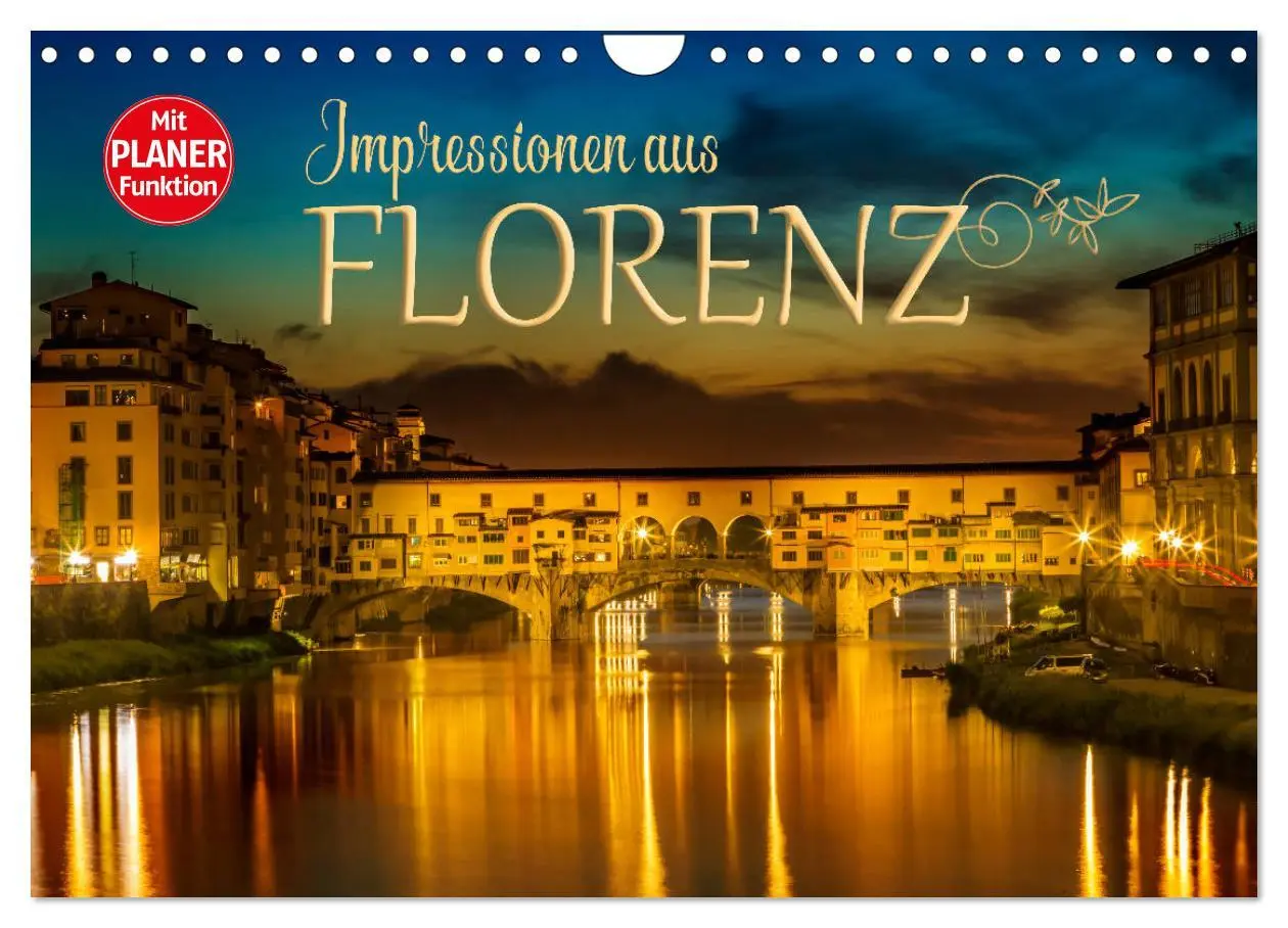 Cover: 9783457811146 | Impressionen aus FLORENZ (Wandkalender 2026 DIN A4 quer), CALVENDO...