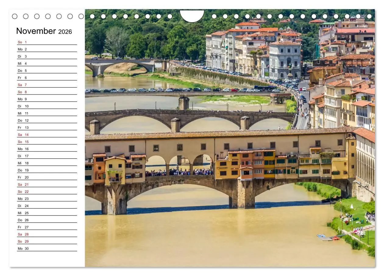 Bild: 9783457811146 | Impressionen aus FLORENZ (Wandkalender 2026 DIN A4 quer), CALVENDO...