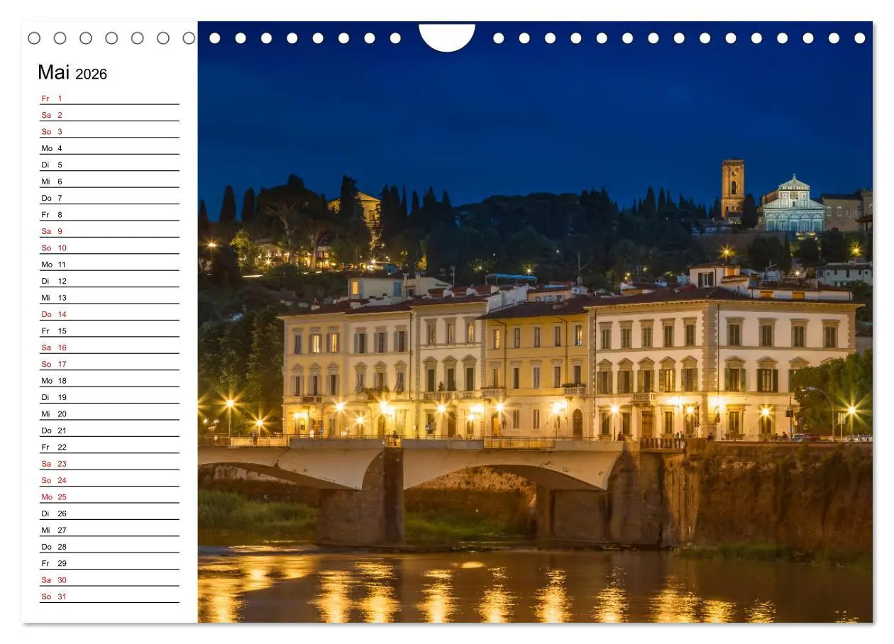 Bild: 9783457811146 | Impressionen aus FLORENZ (Wandkalender 2026 DIN A4 quer), CALVENDO...
