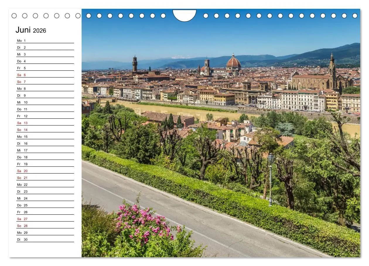 Bild: 9783457811146 | Impressionen aus FLORENZ (Wandkalender 2026 DIN A4 quer), CALVENDO...