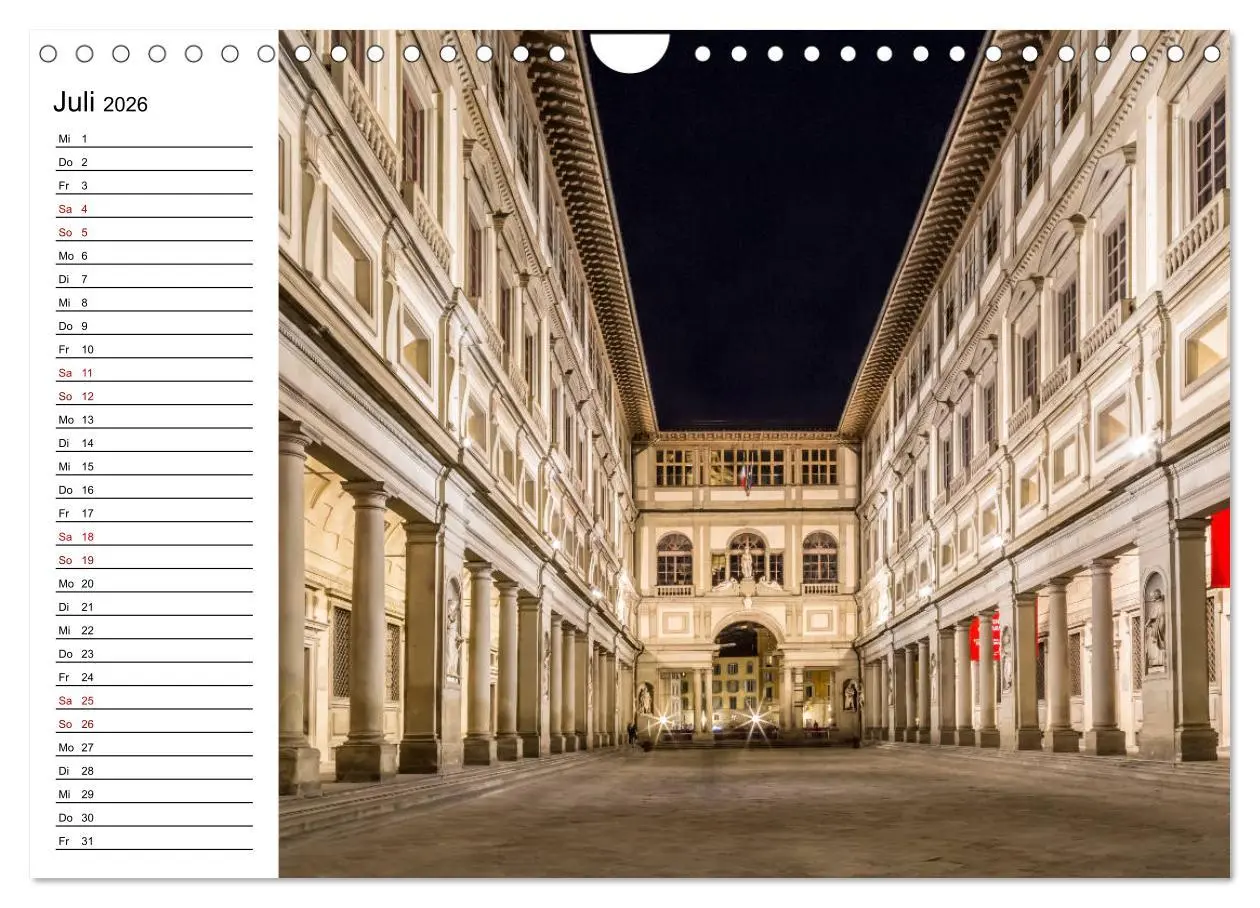 Bild: 9783457811146 | Impressionen aus FLORENZ (Wandkalender 2026 DIN A4 quer), CALVENDO...