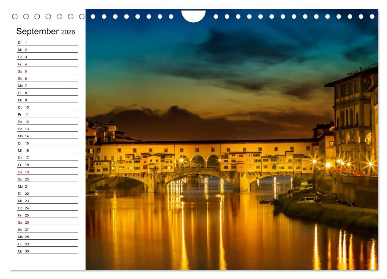 Bild: 9783457811146 | Impressionen aus FLORENZ (Wandkalender 2026 DIN A4 quer), CALVENDO...