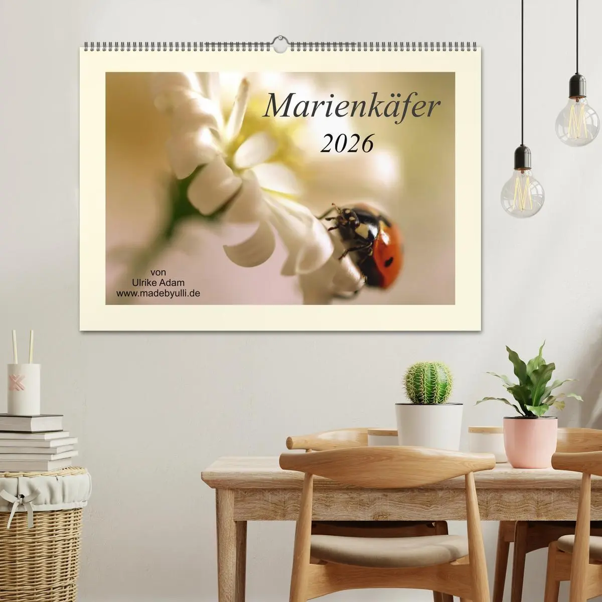 Bild: 9783516141146 | Marienkäfer / 2026 (Wandkalender 2026 DIN A2 quer), CALVENDO...