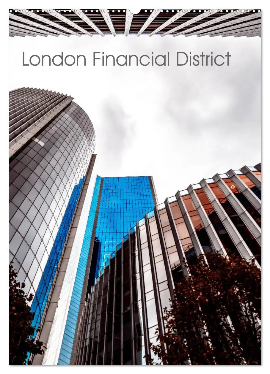 Cover: 9783516381146 | London Financial District (Wandkalender 2026 DIN A2 hoch), CALVENDO...