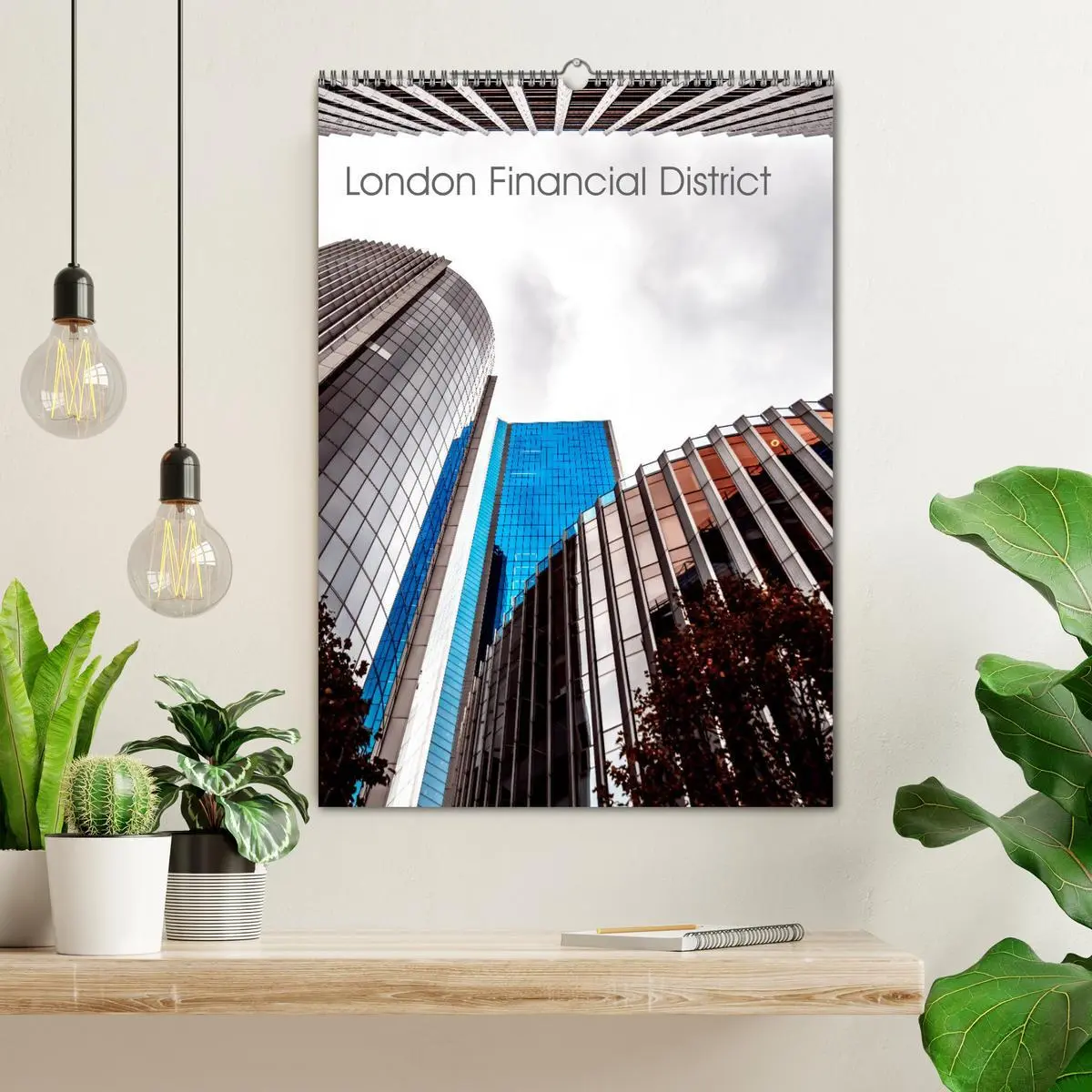 Bild: 9783516381146 | London Financial District (Wandkalender 2026 DIN A2 hoch), CALVENDO...