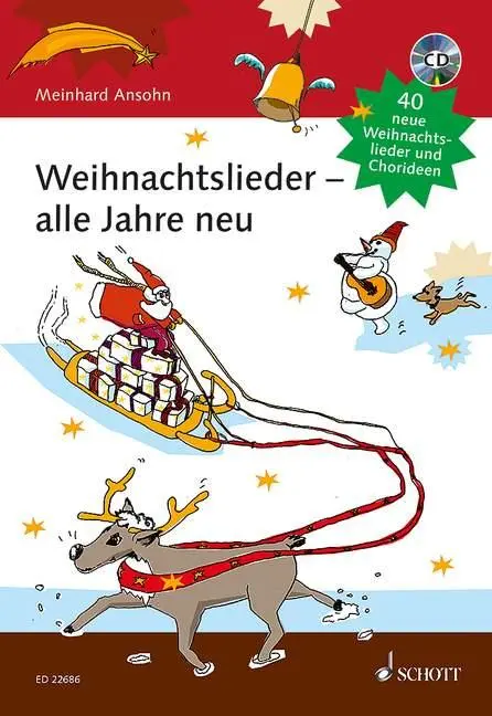 Cover: 9783795711146 | Weihnachtslieder - alle Jahre neu | Meinhard Ansohn | Broschüre | 2016