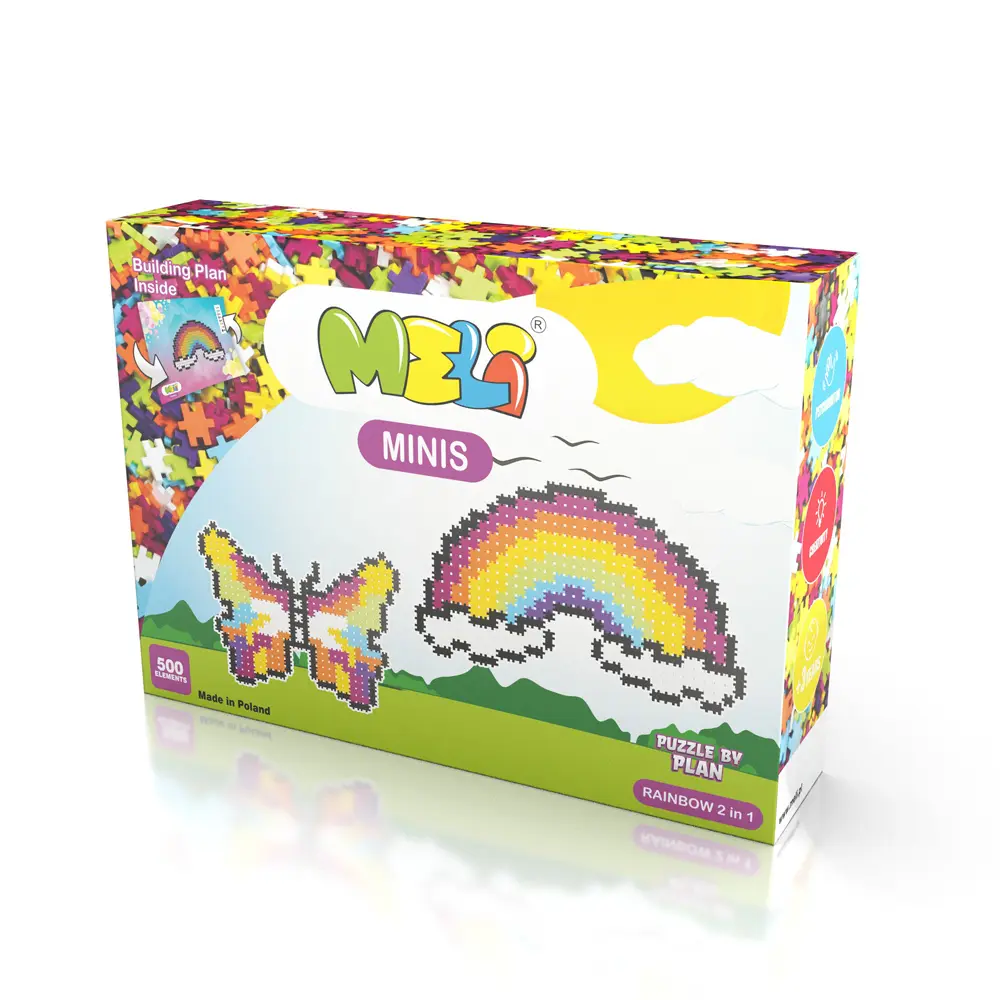 Cover: 5902431291246 | Meli Minis Regenbogen 500 - 2in1 | Spielzeug | Karton | 67346 | 2025
