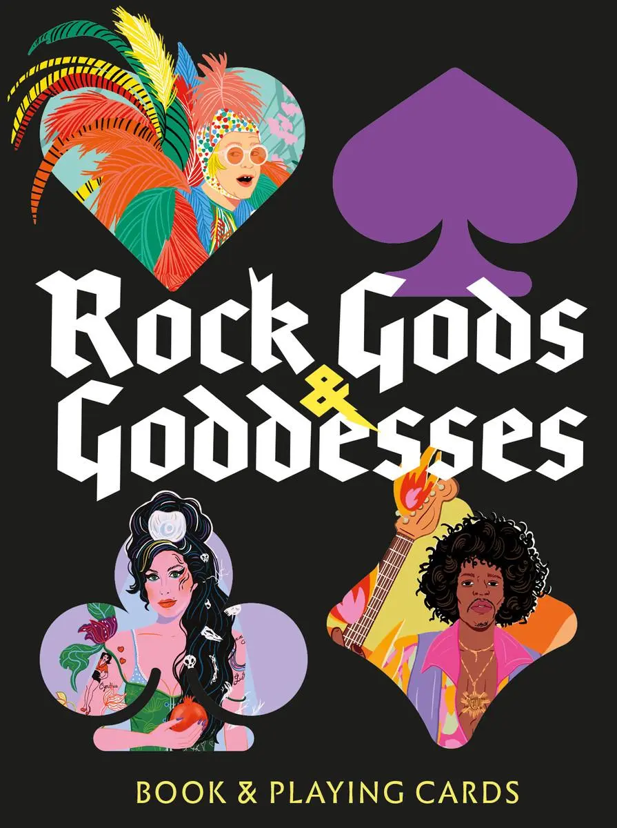 Cover: 9780500421246 | ROCK GODS &amp; GODDESSES | Book &amp; Playing Cards | Jenner Smith | Buch