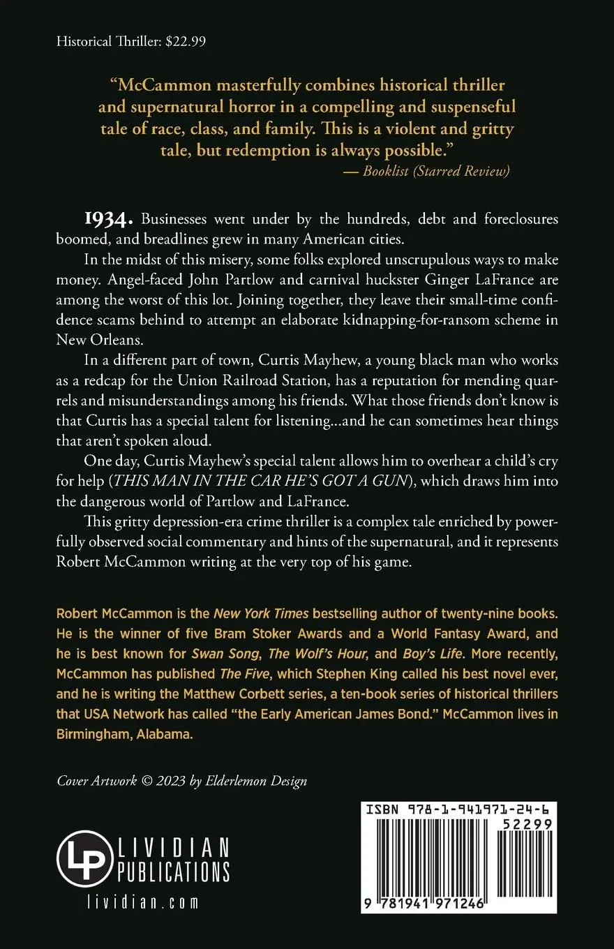Rückseite: 9781941971246 | The Listener | Robert McCammon | Taschenbuch | Englisch | 2023